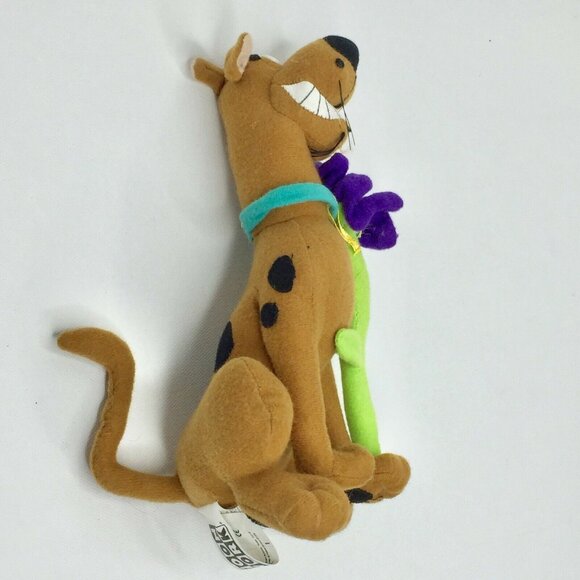 Scooby-Doo Cartoon Network 10" Plush Stuffed Animal Brown & Purple Dog Dane - Picture 3 of 6